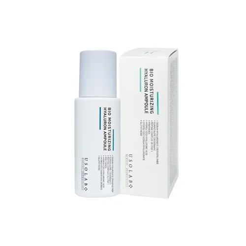 Usolab, Ампульная сыворотка для гидрации кожи, Bio Moisturizing Hyaluron Ampoule, 50 мл