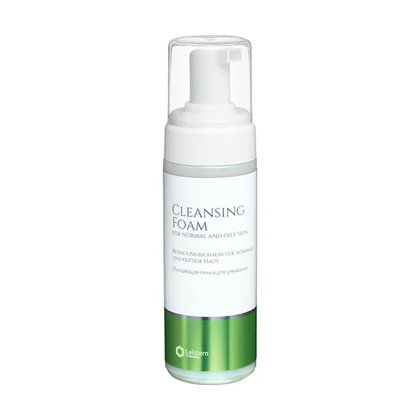 Leistern Cosmetics, Очищающая пенка для умывания, Cleansing Foam for normal and oily skin, 170 мл