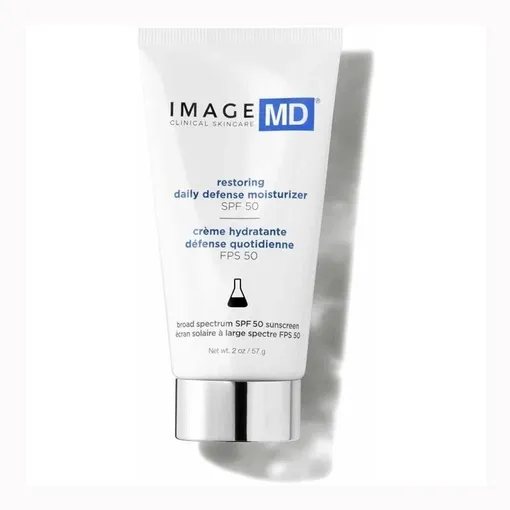 Image, Дневной крем МД, MD Restoring Daily Defense Moisturizer SPF 50, 57 г