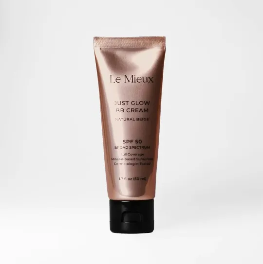 Le Mieux, ВВ крем для лица, оттенок натуральный бежевый SPF50, Just Glow BB Cream Natural Beige