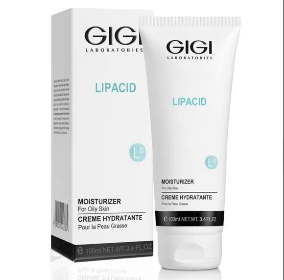 GiGi, Легкий увлажняющий крем для жирной кожи, Lipacid Moisturizer for Oily Skin, 100 мл
