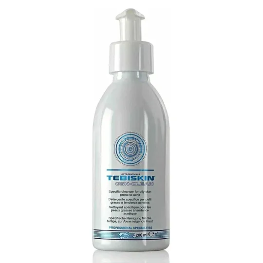 Tebiskin, Очищающая эмульсия для жирной кожи склонной к акне, OSK-Clean, 200 мл