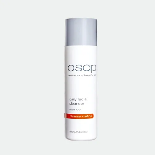 ASAP, Очищающее молочко с гликолевой кислотой для ежедневного применения