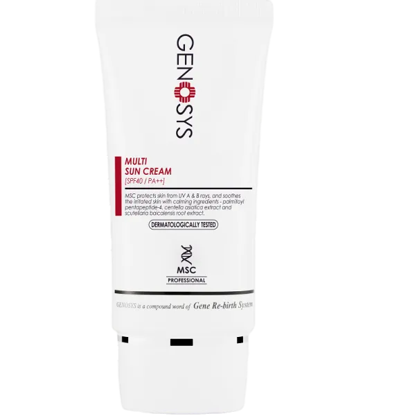 Genosys, Солнцезащитный мультифункциональный крем, Multi Sun Cream SPF 40+ PA++