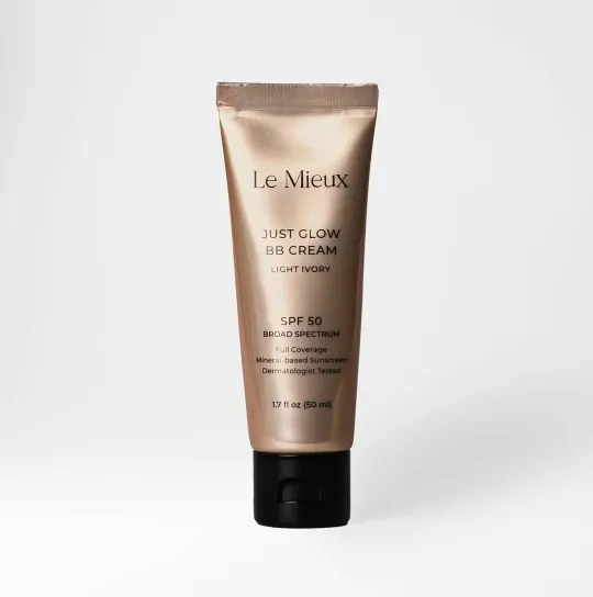 Le Mieux, ВВ крем для лица, оттенок светлой слоновой кости SPF50, Just Glow BB Cream Light Ivory
