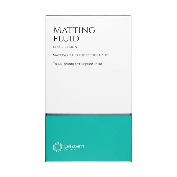 Leistern Cosmetics, Тоник-флюид для жирной кожи, Matting Fluid for oily skin, 300 мл