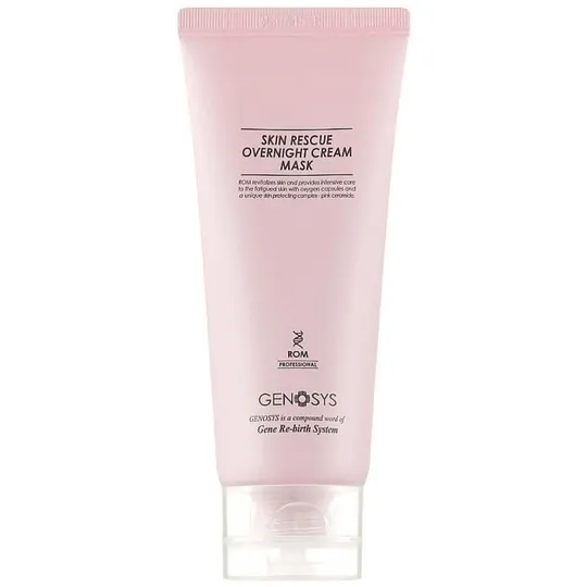 Genosys, Восстанавливающая ночная крем-маска, Rescue Overnight Cream Mask, 100 мл