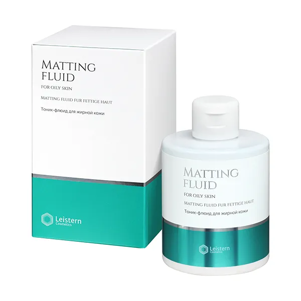 Leistern Cosmetics, Тоник-флюид для жирной кожи, Matting Fluid for oily skin, 300 мл