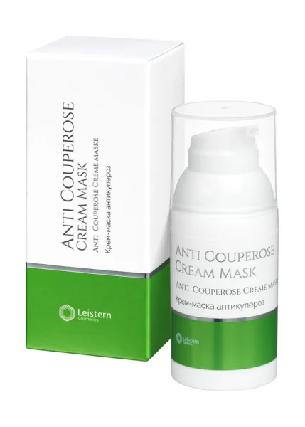 Leistern Cosmetics, Тонизирующая крем маска антикупероз, Anti Couperose Cream Mask, 30 мл