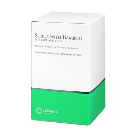 Leistern Cosmetics, Гоммаж с бамбуком для лица и тела, Scrub with Bamboo for the face and body, 300 мл от интернет-магазина 360