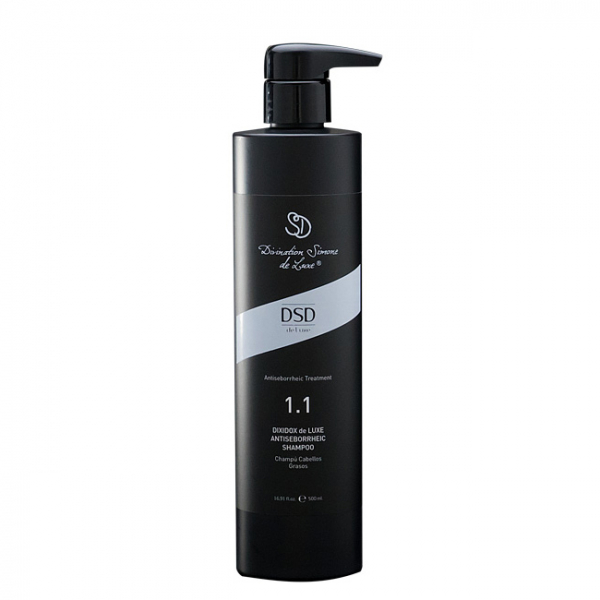 Divination Simone De Luxe, Антисеборейный шампунь Диксидокс Де Люкс, Dixidox de Luxe antiseborrheic shampoo, 500мл