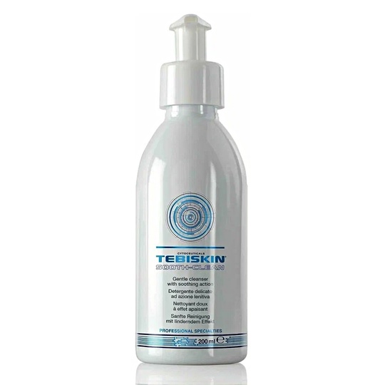 Tebiskin, Очищающая и смягчающая эмульсия, Sooth-Clean, 200 мл