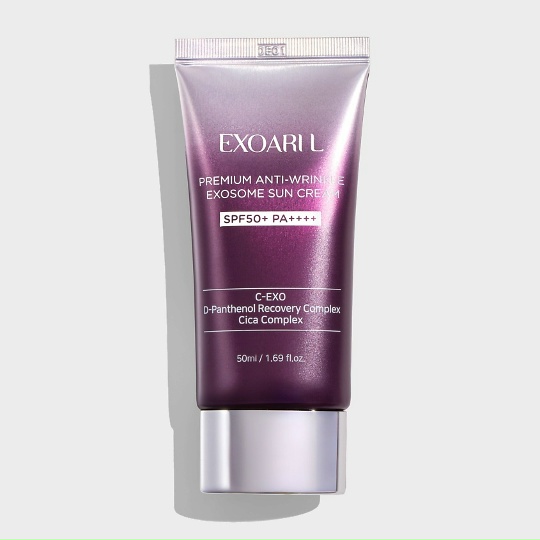 EXOARI L, Омолаживающий солнцезащитный крем SPF50